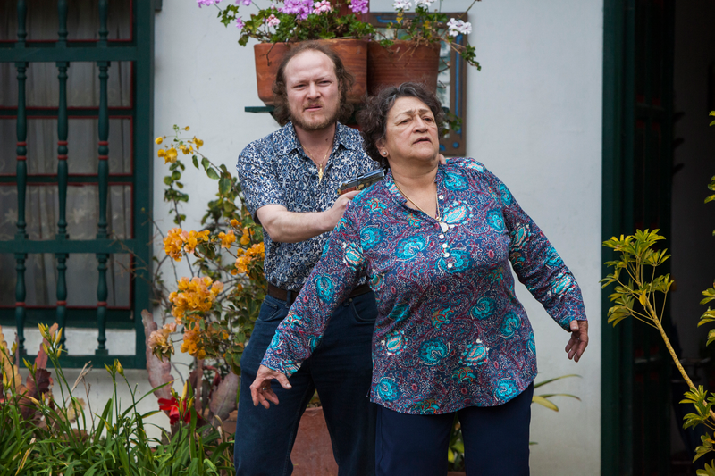 Juan Sebastián Calero, Vicky Hernández (Photo: Juan Pablo Gutierrez/Netflix)